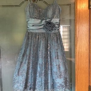Light Blue Homecoming/Special Occasion Dress